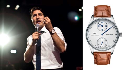 justin trudeau wrist watch